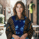 African Mudcloth Blazer Jacket | Bogolon | Geri's Bluffing Boutique