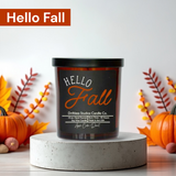 Fall Scented Candle | Natural Soy | 10oz Jar | Geri's Bluffing Boutique