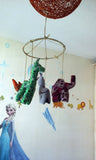 African Print Baby Crib Mobile | Geris Bluffing Boutique