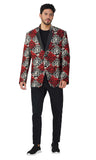 Men's African Print Blazer Jacket