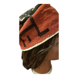 Mudcloth Hat |Kufi | Pom Pom|Geri's Bluffing Boutique