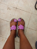 Masai Beaded African Sandals | Geri's Bluffing Boutique