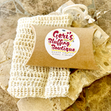 Sisal Soap Saver Loofa Bag | Natural Fiber | Geri's Bluffing Boutique