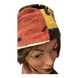 Mudcloth Hat |Kufi | Pom Pom|Geri's Bluffing Boutique