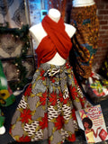 Skirt with headwrap