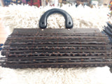 Wood clutch Bag | Geri's Bluffing Boutique