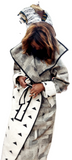 New! Genuine Full-Length Mud Cloth Coat is 53"