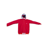 Jackets-Unisex African Print Hoody Bomber(XL)