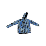 Jackets-Unisex African Print Hoody Bomber(XL)