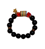 Bracelet-African Krobo Bead Stretch