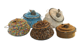 Beaded Keepsake Jewelry Box Pot | Geri's Bluffing Boutique