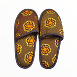 Ankara | Cozy African print Slippers | Geri's Bluffing Boutique