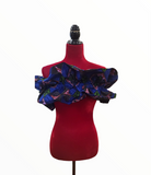 African Print Infinity Scarf Headwrap