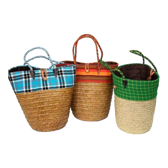 Kikapu Lamu Tote Basket Bags