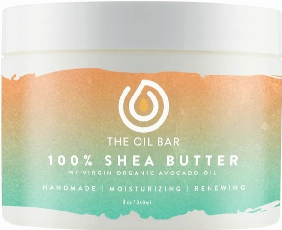 100% Shea Butter 8oz | Oil Bar Geri's Bluffing Boutique
