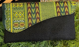 African Jute Clutch Bag